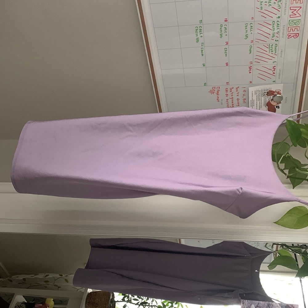 XL, Lavender dress